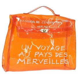Borsa Hermès Kelly Arancione