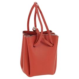 Pochette Hermès Vespa en cuir rouge