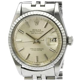 Relógio automático em aço inoxidável Rolex Datejust 1603