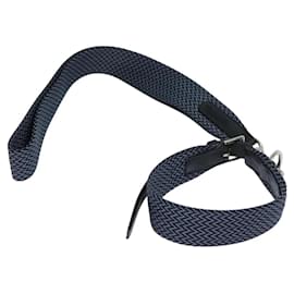 Hermès Hundeleine Blau Baumwolle
