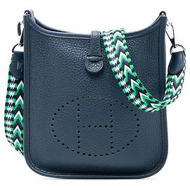 Hermès Blu Clemence Evelyne 16 Amazone