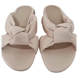 Beige leather Stuart Weitzman sandals