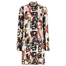 VESTIDO DE SEDA BURBERRY MIDI TAMAÑO 34FR NUEVO CON ETIQUETA