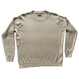Beige Damen Cashmere Rundhalspullover - Autre Marque