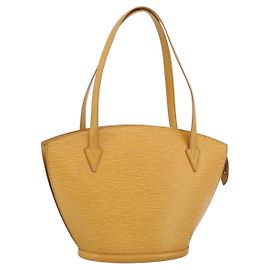 LOUIS VUITTON Epi Saint Jacques Schultertasche Gelb M52269 Auth 170060
