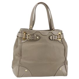 LOUIS VUITTON Handtasche Suhari Majestu Grau M95652 LV Auth ARZ381