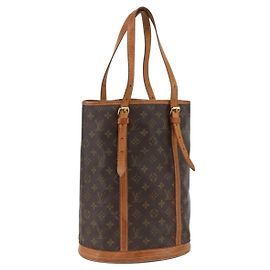LOUIS VUITTON Borsa a Spalla Monogram Bucket GM M42236 LV Auth BSZ151