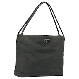 PRADA Borsa a mano in nylon khaki Auth bs33878