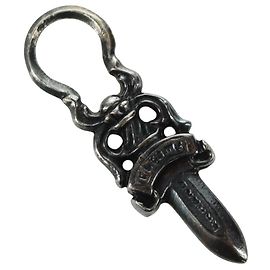 Pendente Daga Chrome Hearts Top Ag925 Argento Auth LNZ831SAV
