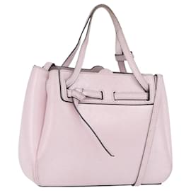 Borsa a Spalla LOEWE in Pelle Rosa Argento Autentica bs33996 - Loewe
