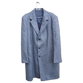 Autre Marque Daniel Mirville Grey Wool Overcoat