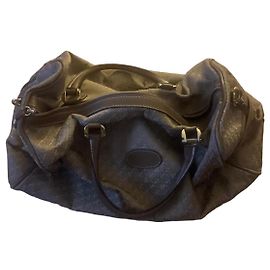 Loewe-Canvas-Tasche mit Monogramm und Lederdetails