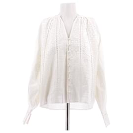 Chemisier SéZane blanc en coton