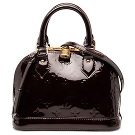 Louis Vuitton Alma BB in Vernis Monogram Viola