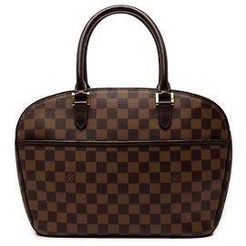 Louis Vuitton Marrón Damier Ebene Sarria Horizontal