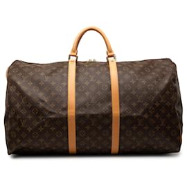 Louis Vuitton Keepall 60 Monogram Marrone