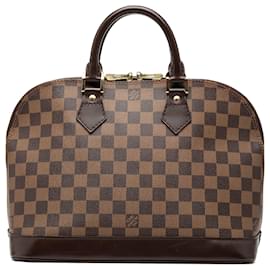 Louis Vuitton Alma PM Damier Ebene Marrone