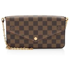 Pochette Felicie Damier Ebene di Louis Vuitton