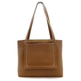 Borsa Tote Elier 31 di Hermès in pelle marrone