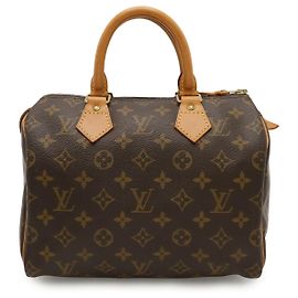 Louis Vuitton Monogram Speedy 25 Handbag