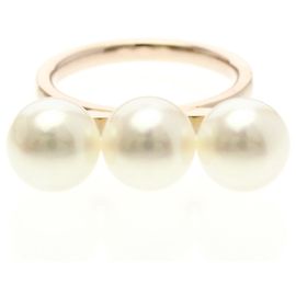 Anel Tasaki Balance Neo em Ouro Rosa