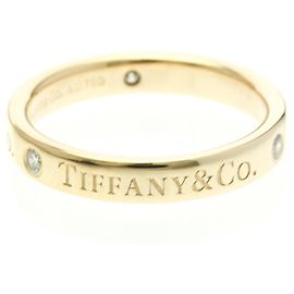 Tiffany & Co Tiffany Flachbandring mit Diamanten in Roségold