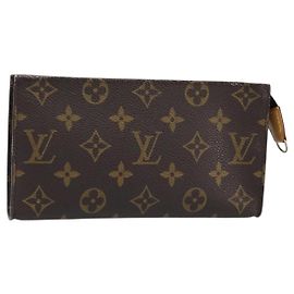 LOUIS VUITTON Pochette Accessorio Monogram Bucket GM LV Auth bs33999