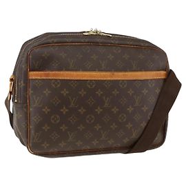 LOUIS VUITTON Borsa a Spalla Reporter GM Monogram M45252 LV Auth BA10868