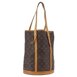 LOUIS VUITTON Borsa a Spalla Monogram Bucket GM M42236 LV Auth bs34066