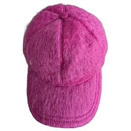 Gucci Mütze aus Mohair Rosa