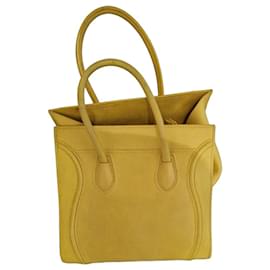 Céline Phantom in pelle gialla. Articolo usato in perfette condizioni