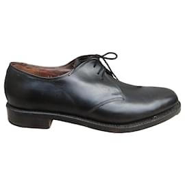 Pratic Selection Derbies Black Leather 45 - Autre Marque