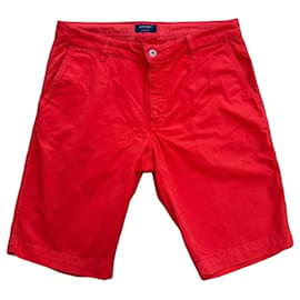 Saint James Herrenshorts aus Baumwolle rot