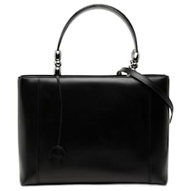 Borsa Malice in pelle nera Dior con perle
