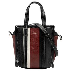 Borsa Bazar Shopper in agnello nero XXS di Balenciaga