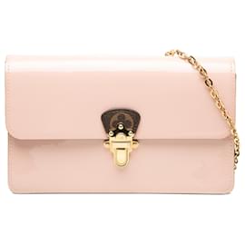 Carteira Louis Vuitton Rosa Cherrywood Wallet On Chain