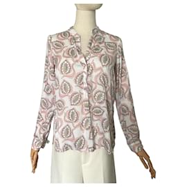 Autre Marque Blusa de seda estampada Hammerle