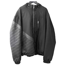 Reversible FF Nylon Windbreaker Jacket - Fendi