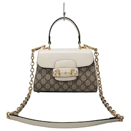 Mini-Top-Handle-Umhängetasche Horsebit - Gucci