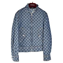 Gucci Chaqueta de jacquard de denim