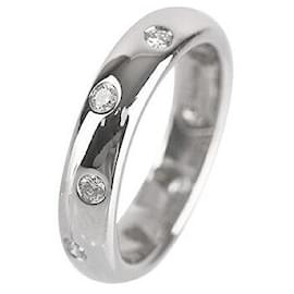 Tiffany & Co Etoual-Platin-Diamantring Größe