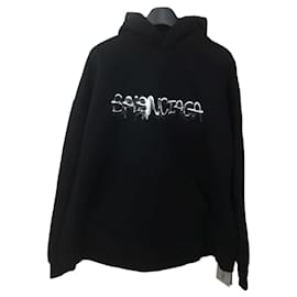 Felpa con cappuccio Slouchy Logo - Balenciaga