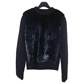 Mink-Fell Monogram Strick - Louis Vuitton