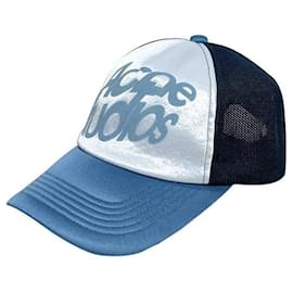Cappellino da baseball con stampa logo Multi Blu - Acne