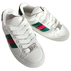 Gucci Sneakers in pelle Ace Web