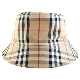 Burberry Cappello Bucket Check