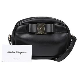 Salvatore Ferragamo Borsa a tracolla con fiocco sulla spalla