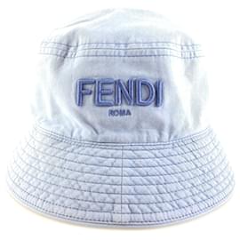 Chapéu Bucket Logo - Fendi
