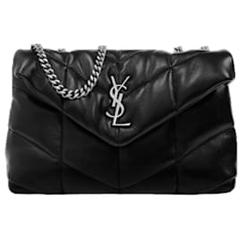 Borsa a spalla imbottita con monogramma - Saint Laurent