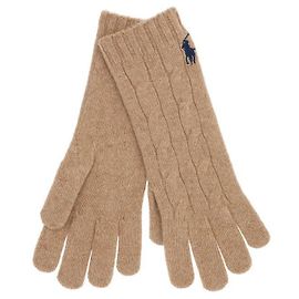 Ralph Lauren Pony Kabelstrick Damenhandschuhe
